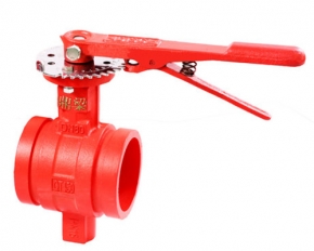 Handle Groove Midline Butterfly Valve